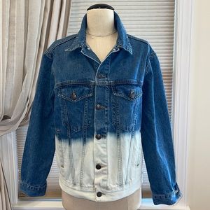 ASOS Denim Dip Dyed Denim Jacket